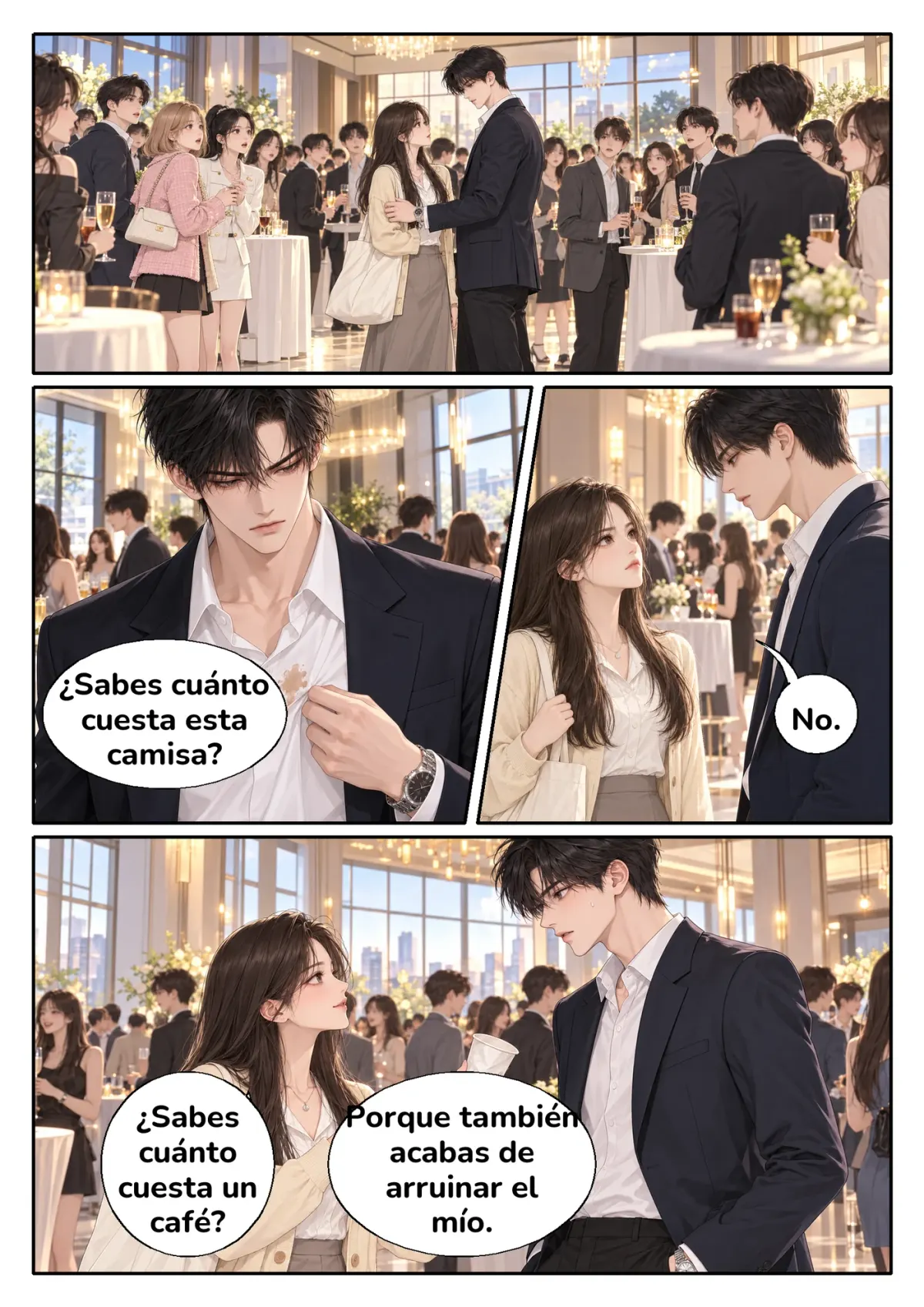 Odiarte Fue Mi Primer Error, capítulo 1, página 5