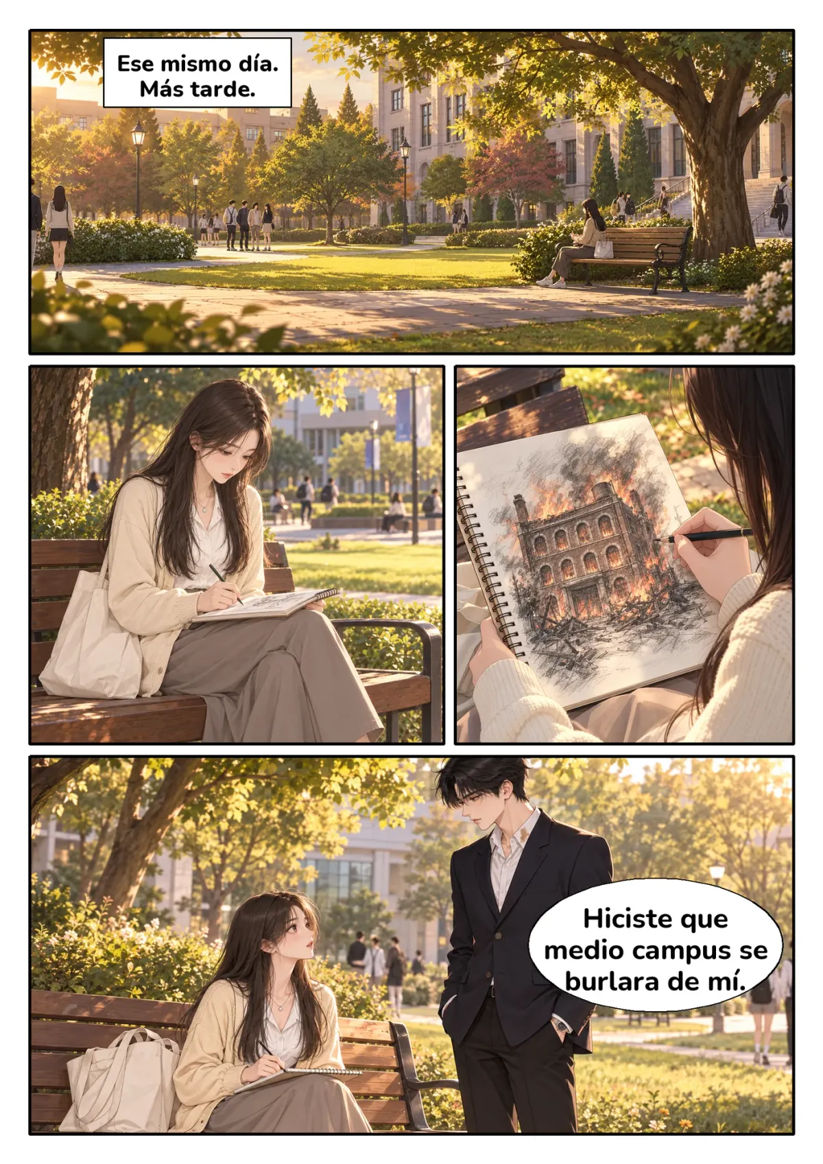 Odiarte Fue Mi Primer Error, capítulo 1, página 8