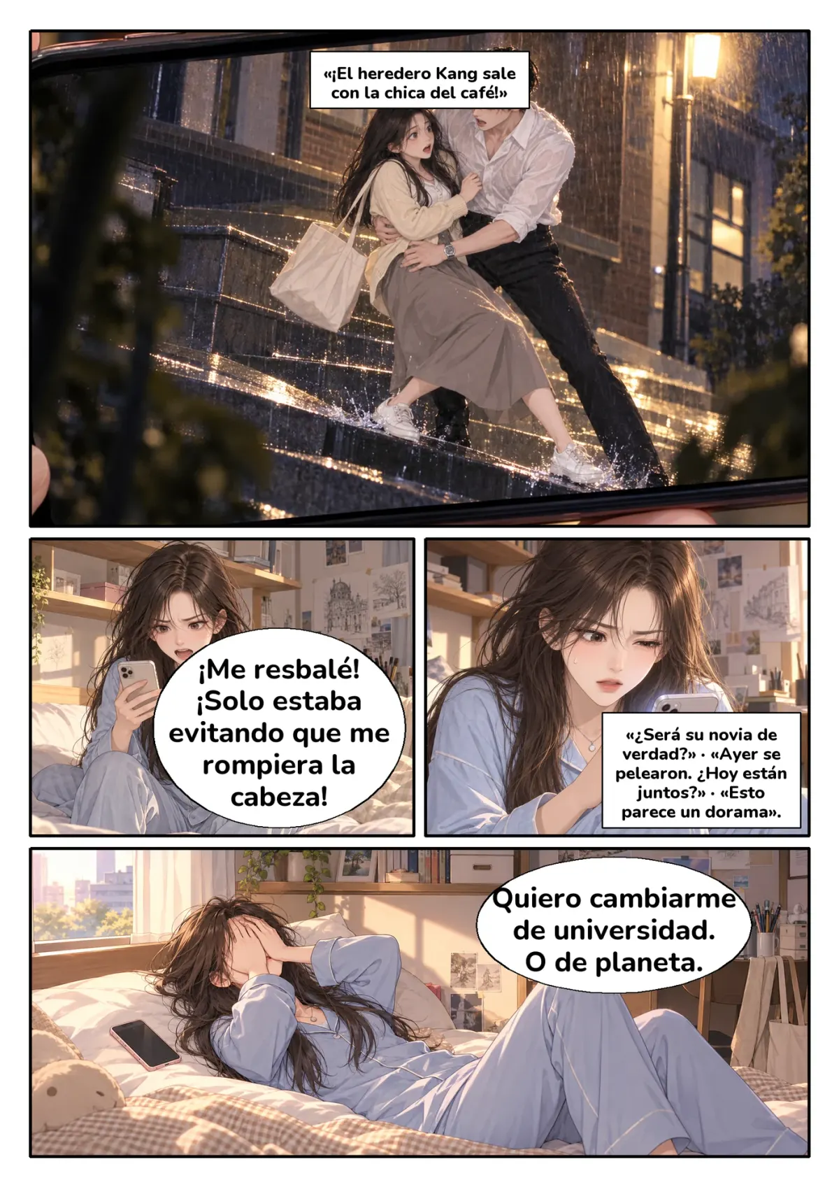 Odiarte Fue Mi Primer Error, capítulo 2, página 2