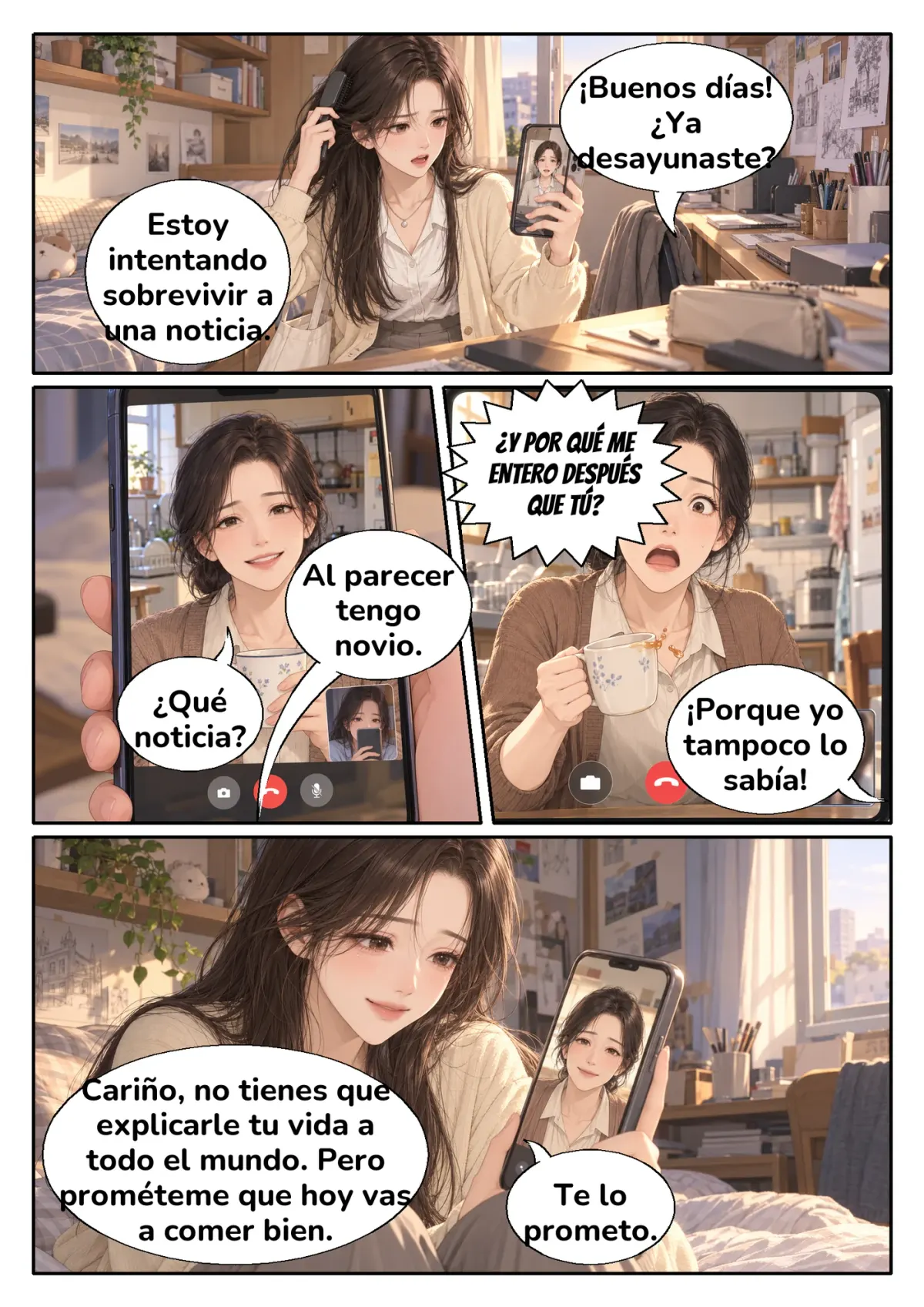 Odiarte Fue Mi Primer Error, capítulo 2, página 3