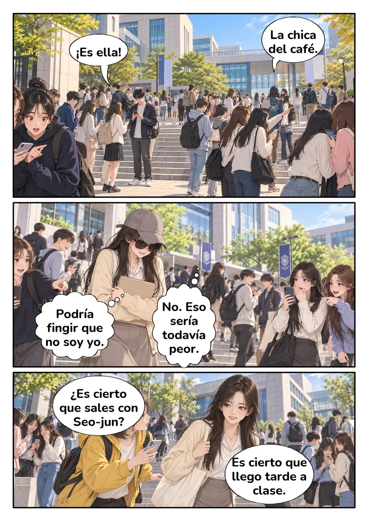 Odiarte Fue Mi Primer Error, capítulo 2, página 4