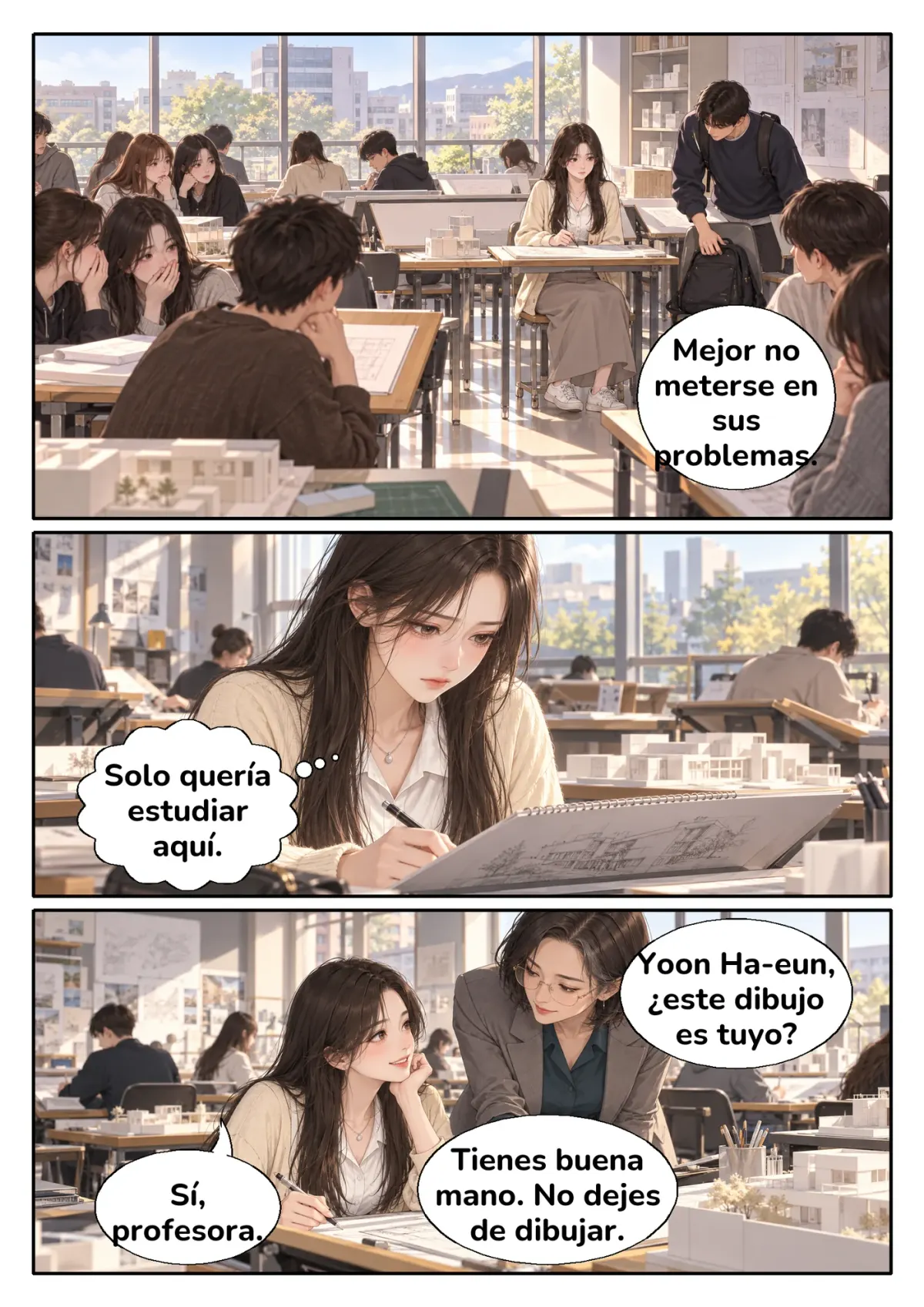 Odiarte Fue Mi Primer Error, capítulo 2, página 6