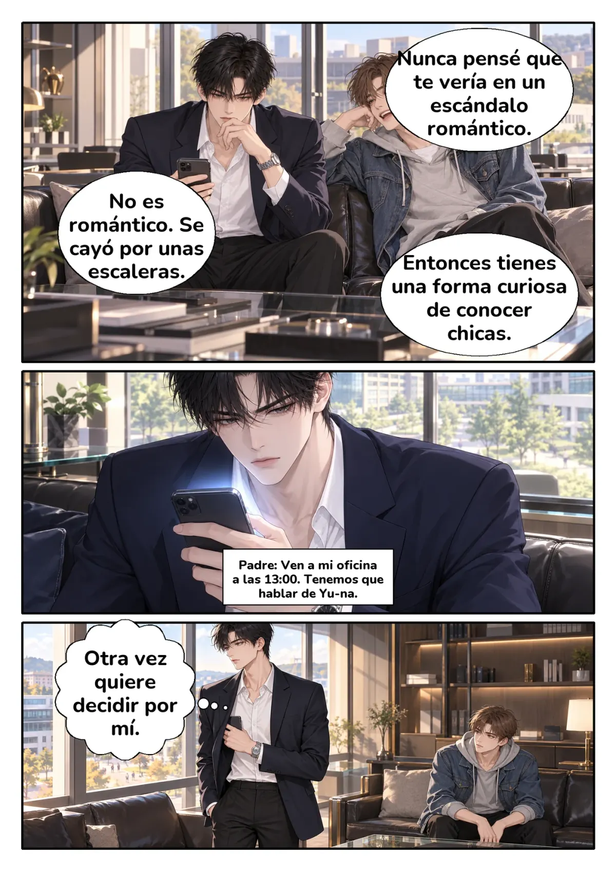 Odiarte Fue Mi Primer Error, capítulo 2, página 8