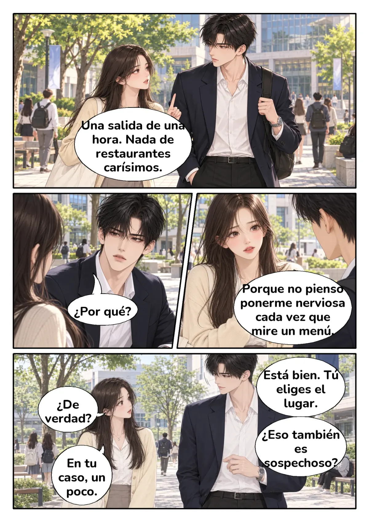 Odiarte Fue Mi Primer Error, capítulo 3, página 5