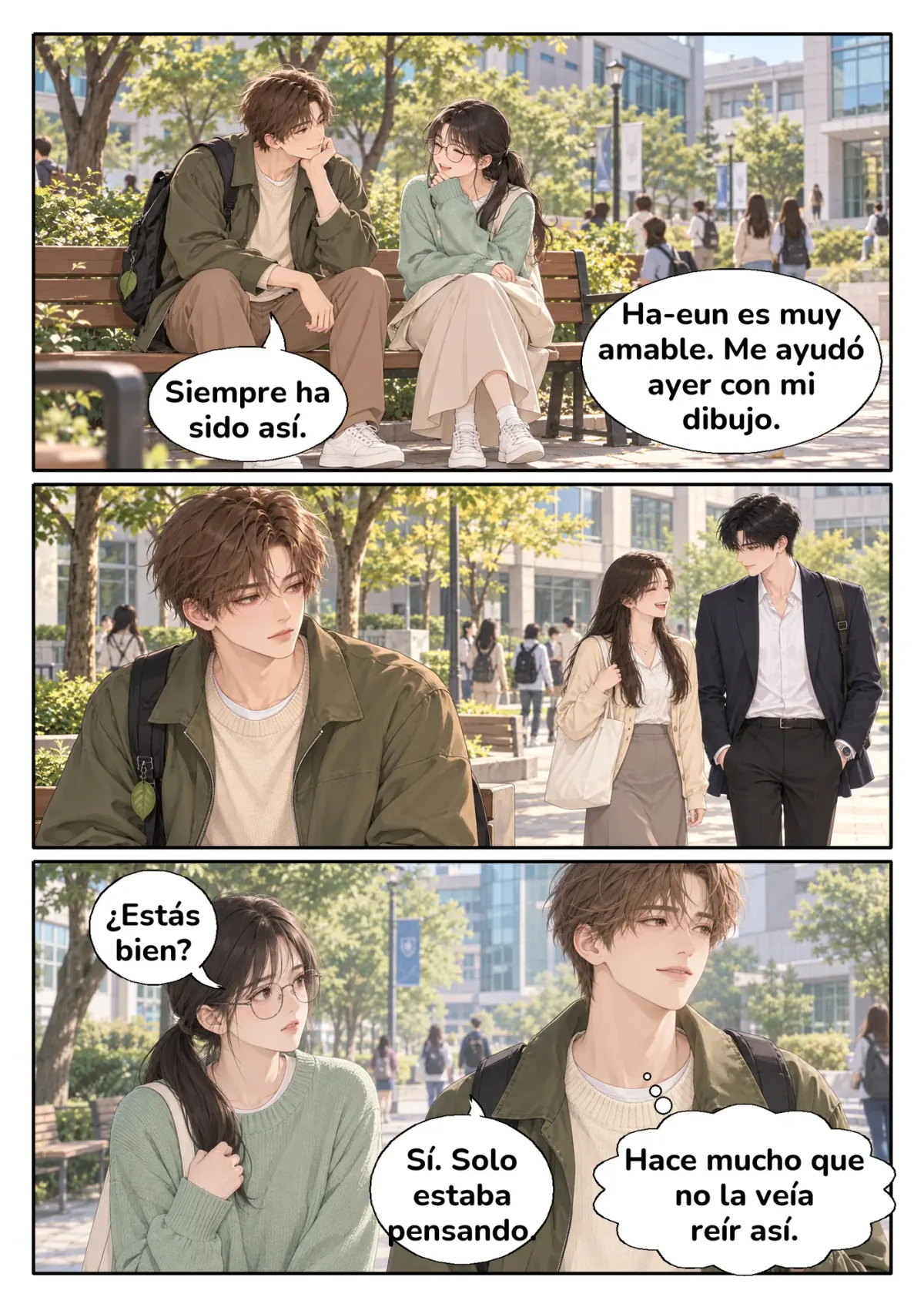 Odiarte Fue Mi Primer Error, capítulo 3, página 6