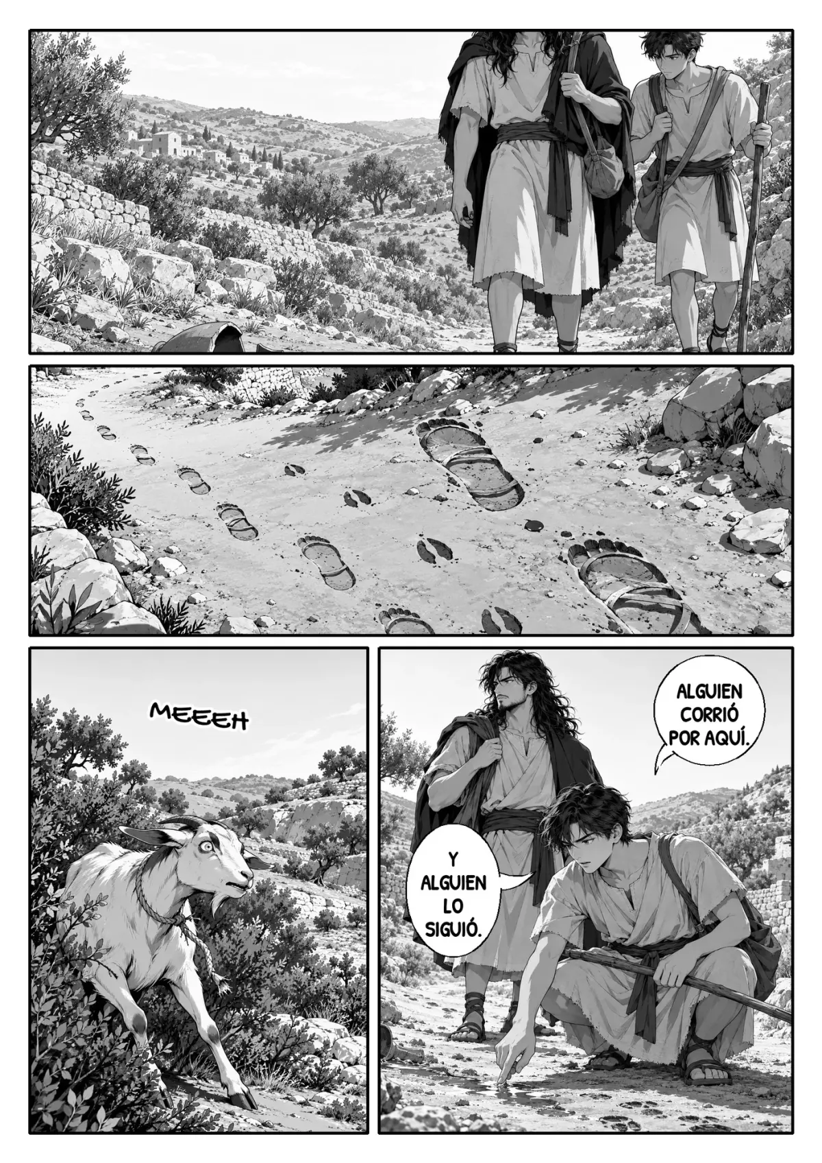 Saúl: El Rey de las Mil Vidas, capítulo 3, página 4