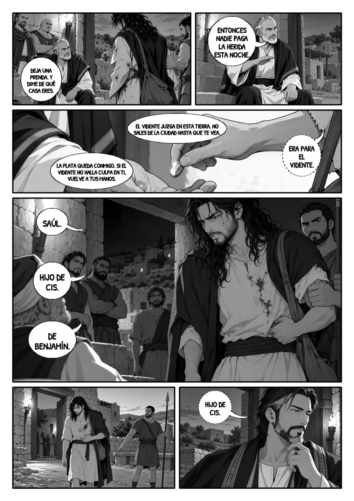 Saúl: El Rey de las Mil Vidas, capítulo 4, página 14