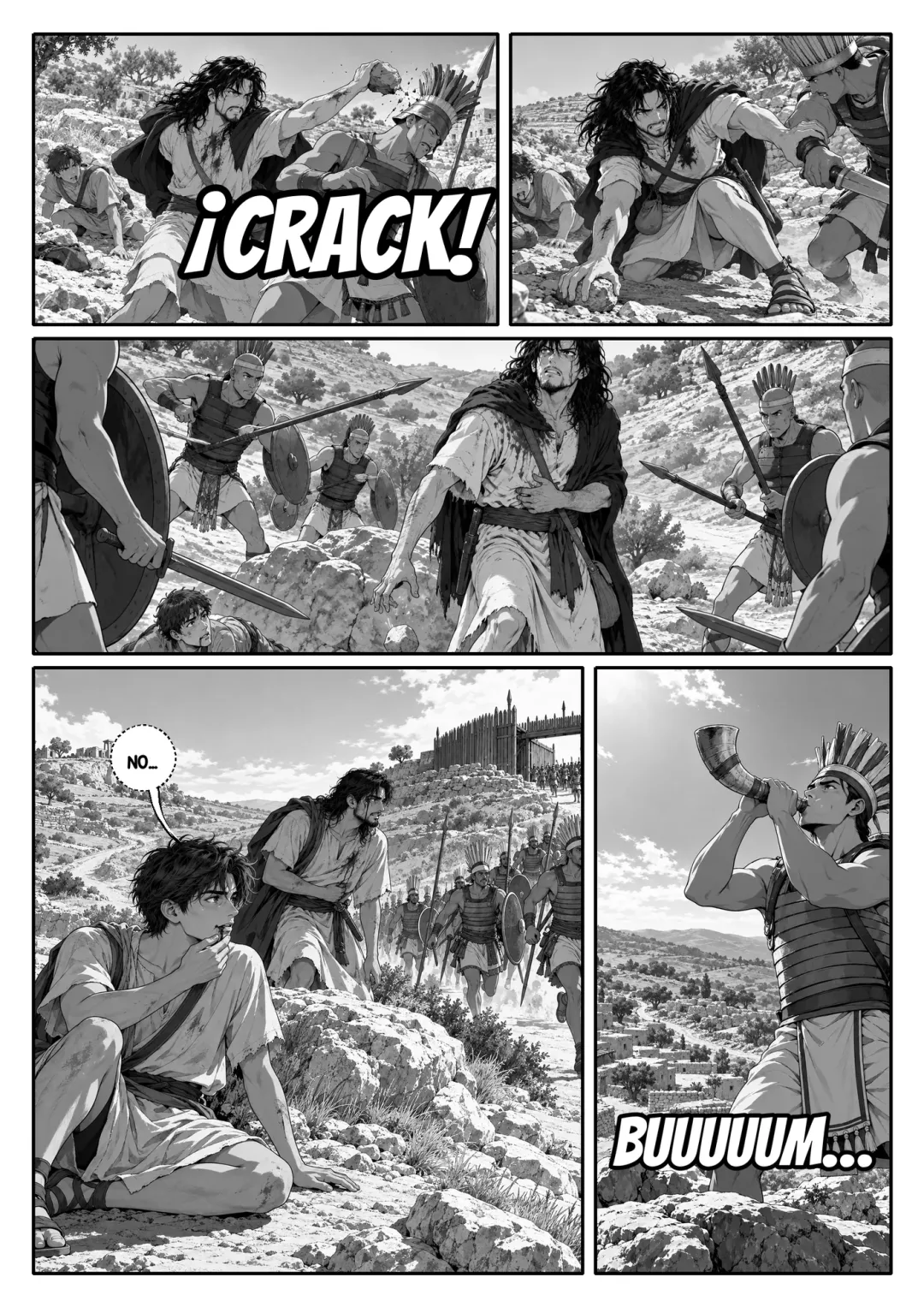 Saúl: El Rey de las Mil Vidas, capítulo 6, página 8